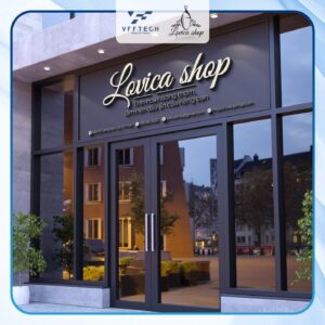 bộ nhận diện thương hiệu - Lovica shop